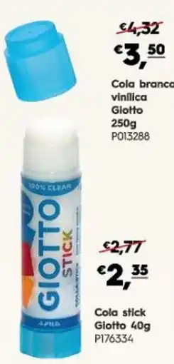 Americana Cola stick Giotto promoção