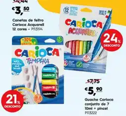 Americana Canetas de feltro Carioca Acquarell promoção