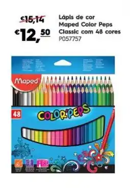 Americana Lápis de cor Maped Color Peps Classic promoção
