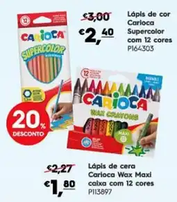 Americana Lápis de cor Carioca Supercolor promoção