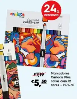 Americana Marcadores Carioca Plus promoção