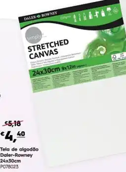 Americana Tela de algodão Daler-Rowney promoção