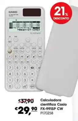 Americana Calculadora científica Casio FX-991SP CW promoção