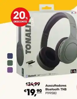 Americana Auscultadores Bluetooth TNB promoção