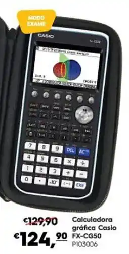 Americana Calculadora gráfica Casio FX-CG50 promoção