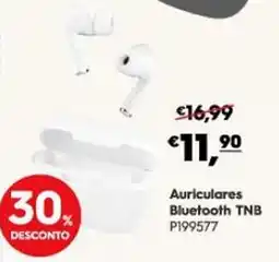 Americana Auriculares Bluetooth TNB promoção