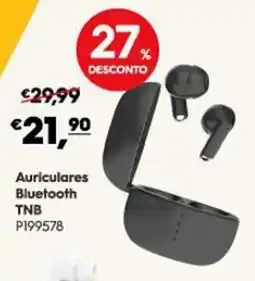 Americana Auriculares Bluetooth TNB promoção