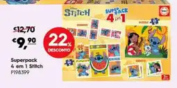 Americana Stitch superpack 4 em 1 promoção
