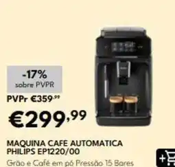 Radio Popular Philips - maquina cafe automatica ep1220/00 promoção