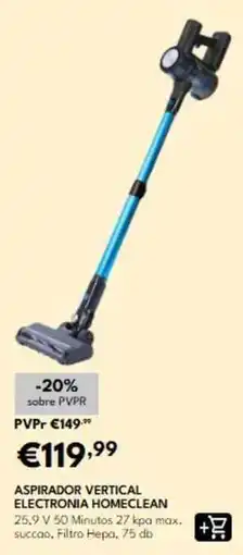 Radio Popular Electronia - aspirador vertical promoção