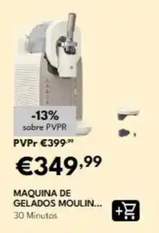 Radio Popular Maquina de gelados moulin promoção