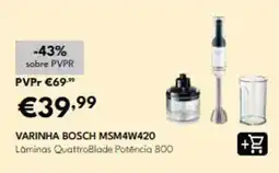 Radio Popular Bosch - varinha msm4w420 promoção