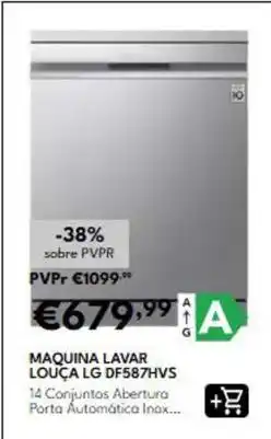 Radio Popular Lg - maquina lavar louça df587hvs promoção
