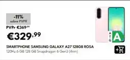 Radio Popular Samsung - smartphone galaxy a27 128gb rosa promoção