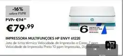 Radio Popular A+ - impressora multifuncoes envy 6122e promoção