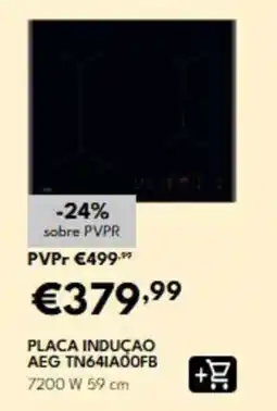 Radio Popular placa inducao aeg promoção