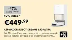 Radio Popular aspirador robot dreame l40 ultra promoção