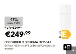 Radio Popular frigorifico electronia fdf2-34 ii promoção