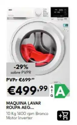 Radio Popular maquina lavar roupa aeg promoção