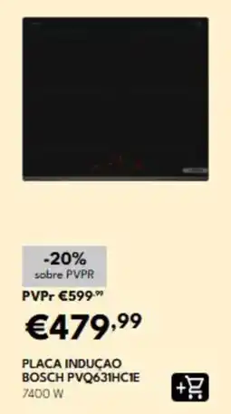 Radio Popular placa inducao bosch pvq631hc1e promoção