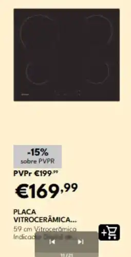 Radio Popular Placa vitrocerâmica promoção