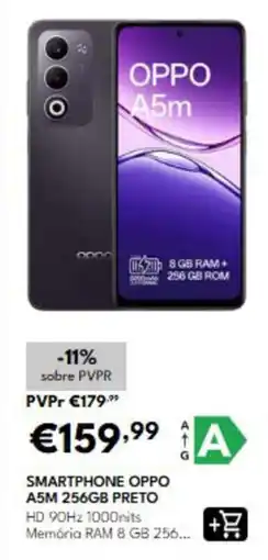 Radio Popular Smartphone oppo a5m 256gb preto promoção