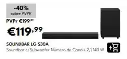Radio Popular Soundbar lg s30a promoção