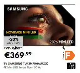 Radio Popular Tv samsung tu43m70hauxxc promoção