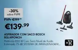 Radio Popular aspirador com saco bosch promoção