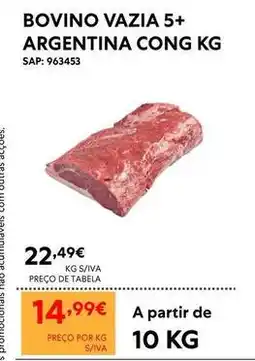 Recheio A+ - bovino vazia 5+ argentina cong promoção