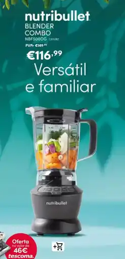 Radio Popular Nutribullet blender combo promoção