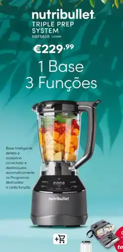 Radio Popular Nutribullet triple prep system promoção