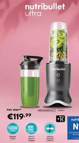 Radio Popular Nutribullet ultra promoção
