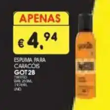 Meu Super Espuma para caracóis got2b promoção