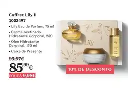 O Boticário Coffret Lily II promoção
