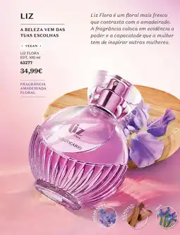 O Boticário Liz flora edt, promoção