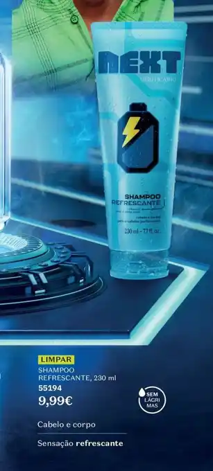 Shampoo refrescante,