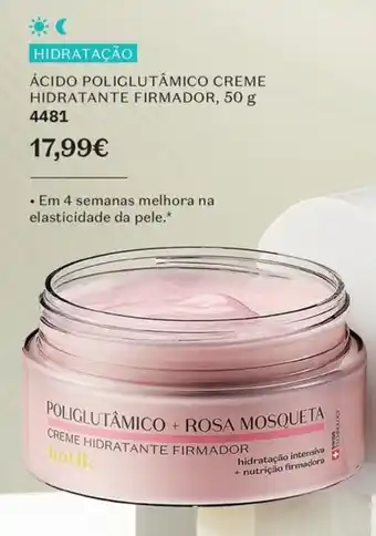 O Boticário Ácido poliglutâmico creme hidratante firmador promoção