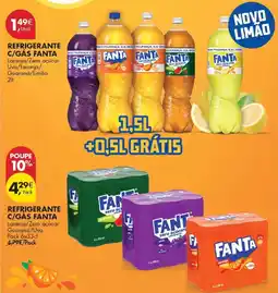 Pingo Doce Refrigerante c/gás fanta promoção