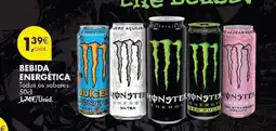 Pingo Doce Bebida energética monster promoção