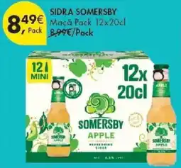 Pingo Doce Sidra somersby maçã promoção