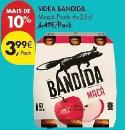 Pingo Doce Sidra bandida maçã promoção