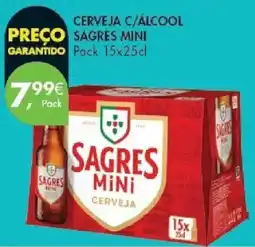 Pingo Doce sagres mini cerveja promoção