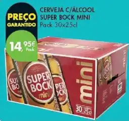 Pingo Doce Cerveja c/álcool super bock mini promoção