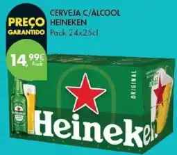 Pingo Doce Cerveja c/álcool heineken promoção