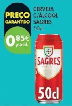 Pingo Doce Cerveja c/álcool sagres promoção
