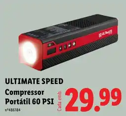 Lidl Ultimate speed compressor portátil 60 psi promoção