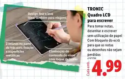Lidl Tronic quadro lcd para escrever promoção