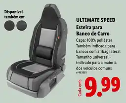 Lidl ultimate speed esteira para banco de carro promoção