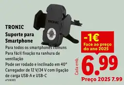 Lidl Tronic suporte para smartphone promoção